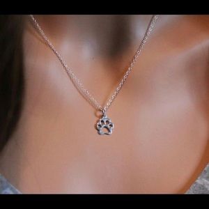 Paw necklace